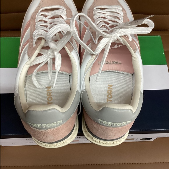 Tretorn Rawlins Blush/White style sneaker - Picture 4 of 6